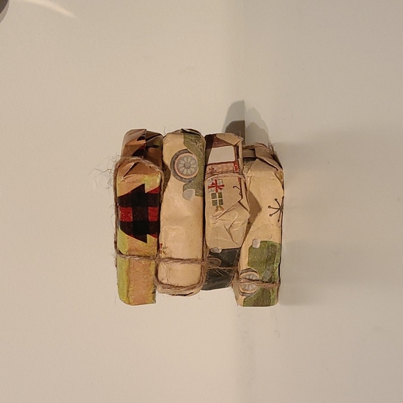 4 Coffee scrub soaps individually wrapped - Picture 1 of 4